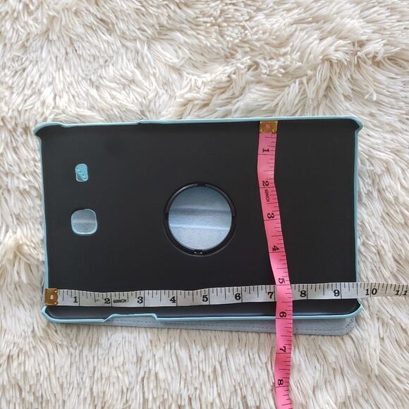 NWOT TechCode Samsung Tab E case 360 Degrees Rotating Leath - Picture 10 of 10